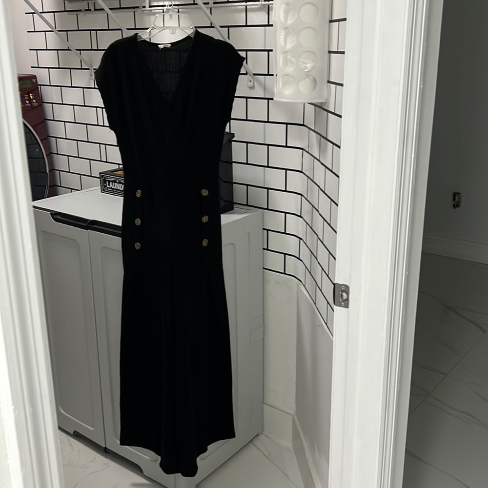 Black jumpsuit